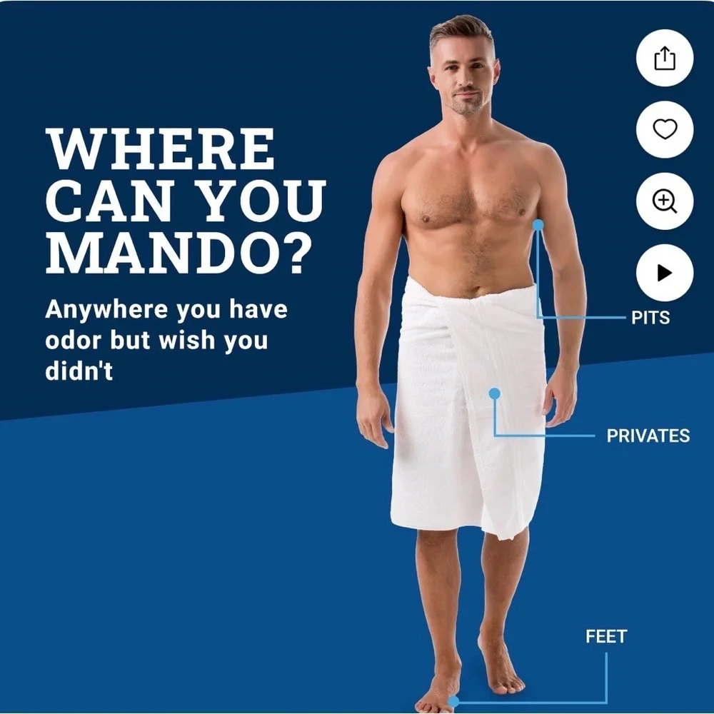 Hondo Whole Body Deodorant Pro Sport - Blue/Red